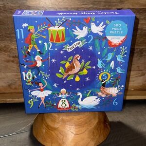 Galison‎ Twelve Days Wreath 500 Piece Jigsaw Puzzle